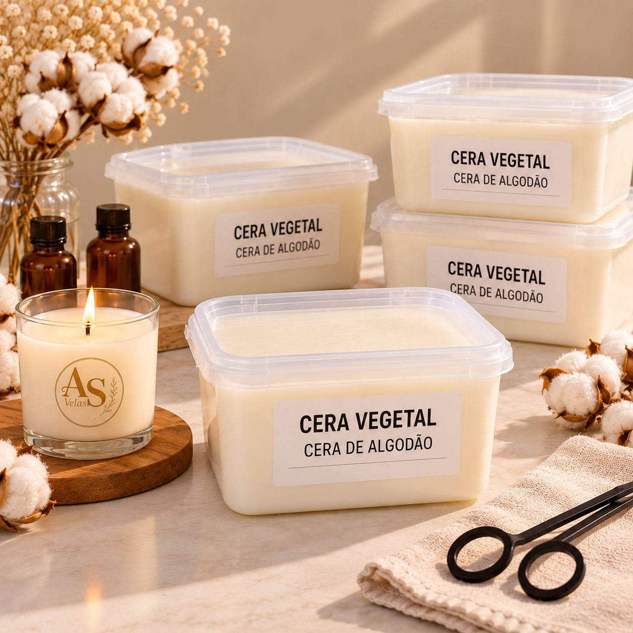 Cera de Algodão (10KG)